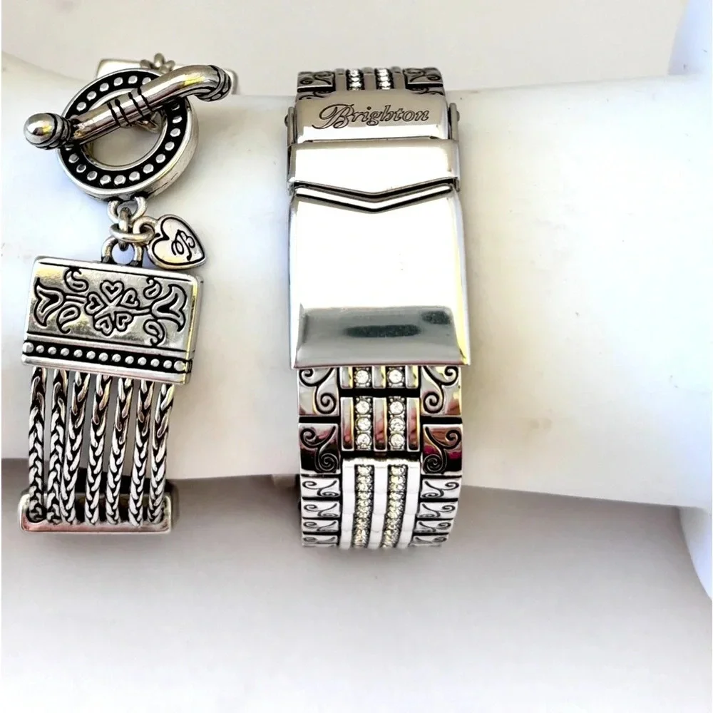 Brighton Diamond Bar Watch from the Diamond Bar Collection come with new battery